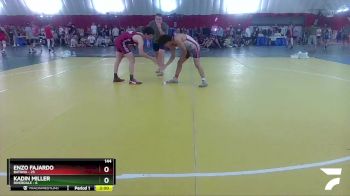 144 lbs Round 2 (16 Team) - Kadin Miller, Riverdale vs Enzo Fajardo, Batavia