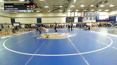 132 lbs Round Of 32 - Ian Welsh, MetroWest United vs Charles Ford, Milo Wrestling Club