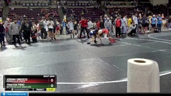 92 lbs 1st Place Match - Tristan Pino, Betterman Elite Wrestling vs Josiah Orozco, Pomona Elite (PWCC)