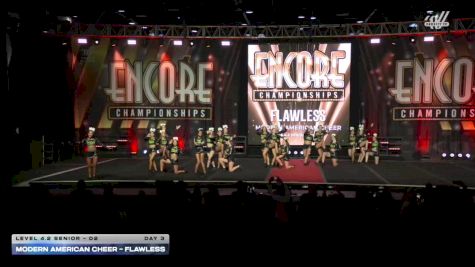 Modern American Cheer - Flawless [2025 L4.2 Senior - D2 Day 3] 2025 Encore Grand Nationals