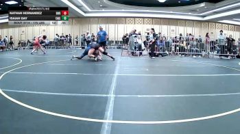 175 lbs Consi Of 32 #2 - Nathan Hernandez, Riverside Rascal vs Isaiah Day, Eagles Wrestling