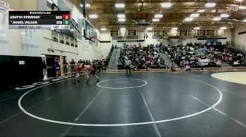 157 lbs Round 2 - Daniel Wilson, Springtown vs Ashtyn Springer, Lewisville Marcus