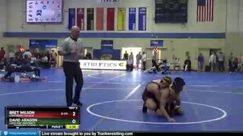 165 lbs Champ. Round 1 - David Aragon, Lakeland University vs Bret Wilson, Concordia College