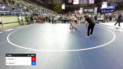 175 lbs Cons 64 #2 - Jordan Butler, PA vs Hugh Meyer, ND