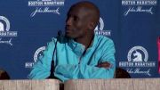 Wesley Korir explains late move to break open the race at 2013 Boston Marathon