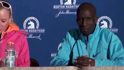 Wesley Korir happiest man alive after 5th place finish at 2013 Boston Marathon