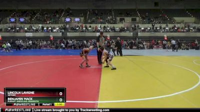 85 lbs Champ. Round 1 - Benjamin Mack, Pursuit Wrestling Minnesota vs Lincoln LaVigne, Victory