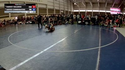 138 lbs Cons. Round 6 - Harvey Walgren, Utah vs Justice Commendatore, Cardinal Wrestling Club