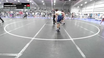 126 lbs Rr Rnd 1 - Connor Bayliss, Indiana Outlaws Yellow vs Brayden Blevins, CKWA