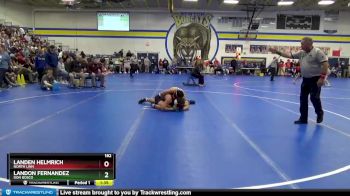 182 lbs Semifinal - Landen Helmrich, North Linn vs Landon Fernandez, Don Bosco