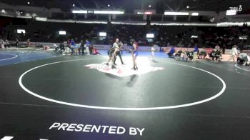 Girls 145 lbs Cons. Round 2 - Elizabeth Noble, Lynnwood (Girls) vs Eliana Kekuu-Harrington, Washington (Girls)