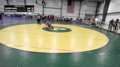 115 lbs Round 3 (12pm Friday) - Tayden Tuttle, Terps Xtreme vs Xander Parra, Rough House W.C.