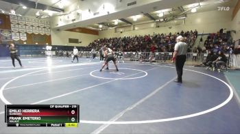 215 lbs Cons. Round 4 - Frank Emeterio, Walnut vs Emilio Herrera, Glendora