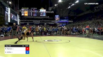 126 lbs Rnd Of 64 - Ramon Ramos, Arizona vs Cade Willis, Wisconsin