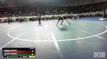 3A-175 lbs Semifinal - Jason Osgood, Blackwell vs Kaden Murray, Jay