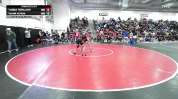 157 lbs 5th Place Match - Aisley Retallack, Eaglecrest vs Adam Moore, Holy Family