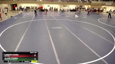 107 Championship Bracket Cons. Round 3 - Oliver Powell, Kasson-Mantorville vs Landon Kassel, Willmar