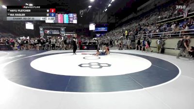 135 lbs Champ. Rd Of 32 - Hayli Fletcher, WI vs Nia Hagler, UT
