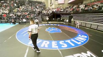 4A 126 lbs Champ. Round 1 - Ethan Sharp, Uintah vs Taylor Cichoski, Timpanogos