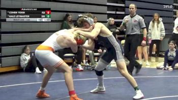 144 lbs Cons. Round 3 - Cohen Yossi, Prairie, Cedar Rapids vs Kale Leymaster, Xavier, Cedar Rapids