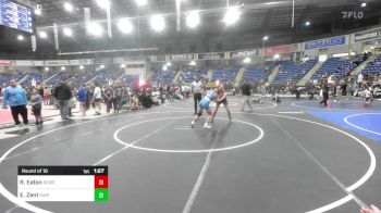 123 lbs Round Of 16 - Reagan Eaton, Nebraska Wr Ac vs Eliana Zent, Rapid City Extreme