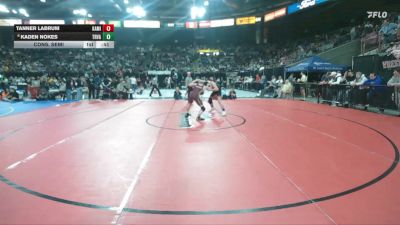 3A 144 lbs Cons. Semi - Tanner Labrum, Kamiah vs Kaden Nokes, Tri-Valley