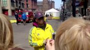 Diverted runners receive medals morning after Boston Marathon tragedy