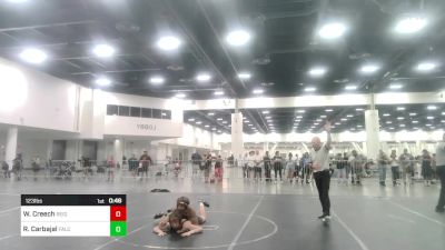 123 lbs Consolation - Will Creech, Reign WC vs Raymond Carbajal, Falcon Wrestling Club