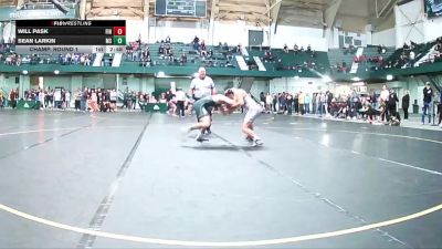 141 lbs Champ. Round 1 - Will Pask, Findlay vs Sean Larkin, Michigan State