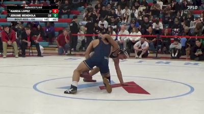 150 lbs Cons. Semi - Jerome Mendiola, Cheyenne vs Kainoa Lopez, Las Vegas