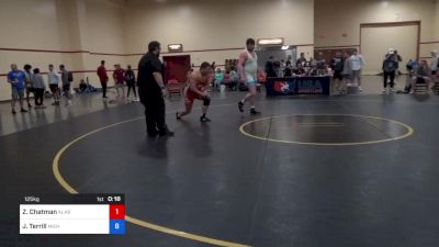 125 kg Rnd Of 64 - Zack Chatman, Alabama vs Joshua Terrill, Michigan Wrestling Club