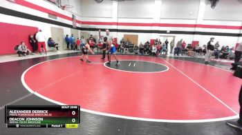 110 lbs Round 2 - Alexander Derrick, Pirate Powerhouse Wrestling Ac vs Deacon Johnson, Odessa Youth Wrestling