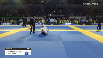 PITER FRANK ALMEIDA SILVA vs DAVID BEN ZAKEN 2022 European Jiu-Jitsu IBJJF Championship