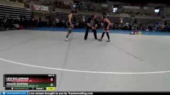 102 lbs Finals (8 Team) - Levi Bullerman, Marshall/Lakeview/RTR vs Mason Rahman, PEM (Plainview/Elgin/Millville)