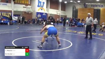 160 lbs Consolation - Tommy Madrid, Fountain Valley vs Micah Porter, Gilroy