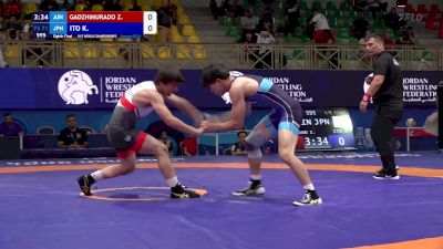 71 kg 1/8 Final - Zavur Gadzhimuradov, Individual Neutral Athletes vs Kairi Ito, Japan