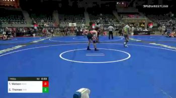 115 lbs Consolation - Tucker Watson, Henryetta Knights WC vs Carson Thomas, Spatola Wrestling