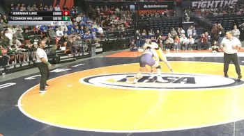 1A 285 lbs 1st Place Match - Jeremiah Luke, Lena (L.-Winslow) vs Connor Williams, Canton