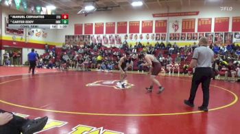 215 lbs Cons. Semi - Manuel Cervantes, South Tama County vs Carter Eddy, Independence