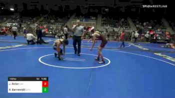 132 lbs Consolation - Brexton Beach, Arkansas Wrestling Academy vs Jonathan Clark, NB Elite