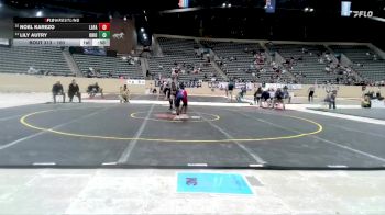 100 lbs 7th Place Match - Lily Autry, Ohio County vs Noel Karezo, Lafayette