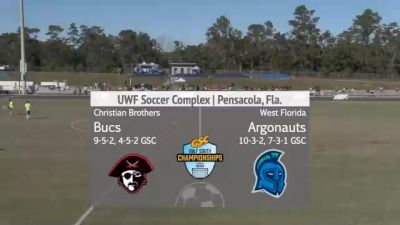 Replay: GSC Men's Soccer First Round, Game #3 - 2021 Christian Brothers vs West Florida | Nov 7 @ 12 PM