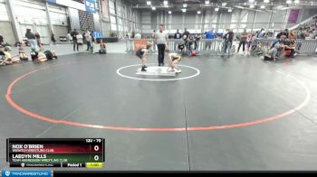 70 lbs Cons. Round 2 - Nox O`Brien, Wasatch Wrestling Club vs Laedyn Mills, Team Aggression Wrestling Club