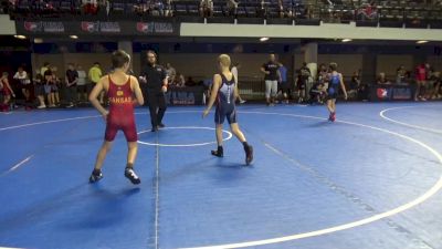 82 lbs Cons. Rd Of 16 - Waylon Miller, Greater Heights Wrestling Club vs Jase Lesetmoe, Pursuit Wrestling Minnesota
