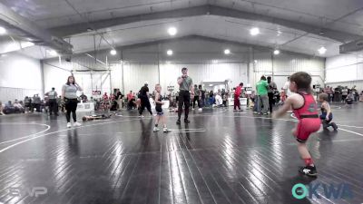 43 lbs Consi Of 4 - Brantley Okerson, Skiatook Youth Wrestling vs Tucker Hawkins, Checotah Matcats