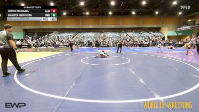 49 lbs Final - Johan Randall, Rampage vs Dakota Mendoza, Mantanona TC
