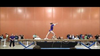 Nicole Delfino-California Gymnastics Academy-Level 8 Sr 6 Beam Region One Beam Champion