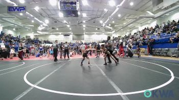 60 lbs 5th Place - King Walker, Tulsa Blue T Panthers vs Ryett Rinn, Tulsa Blue T Panthers