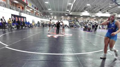 131 lbs Champ. Round 1 - Emily Frost, Iowa vs Bronwyn Brenneman, William Penn