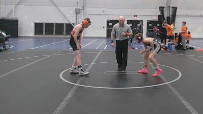 88 lbs Round 5 (6 Team) - Landon Girch, Revival 1 vs Teagan Huffman, Team Blue Hen